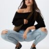 1420 Blugi skinny cu talie joasă 1420 Blugi skinny cu talie joasă