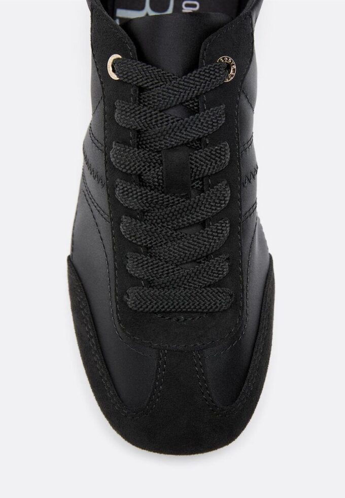 Adidași cu talpă fină din satin