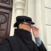 Șapcă de marinar în două nuanțe Șapcă de marinar în două nuanțe