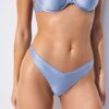Articole de bază de brazilian bikini din satin simplu Articole de bază de brazilian bikini din satin simplu