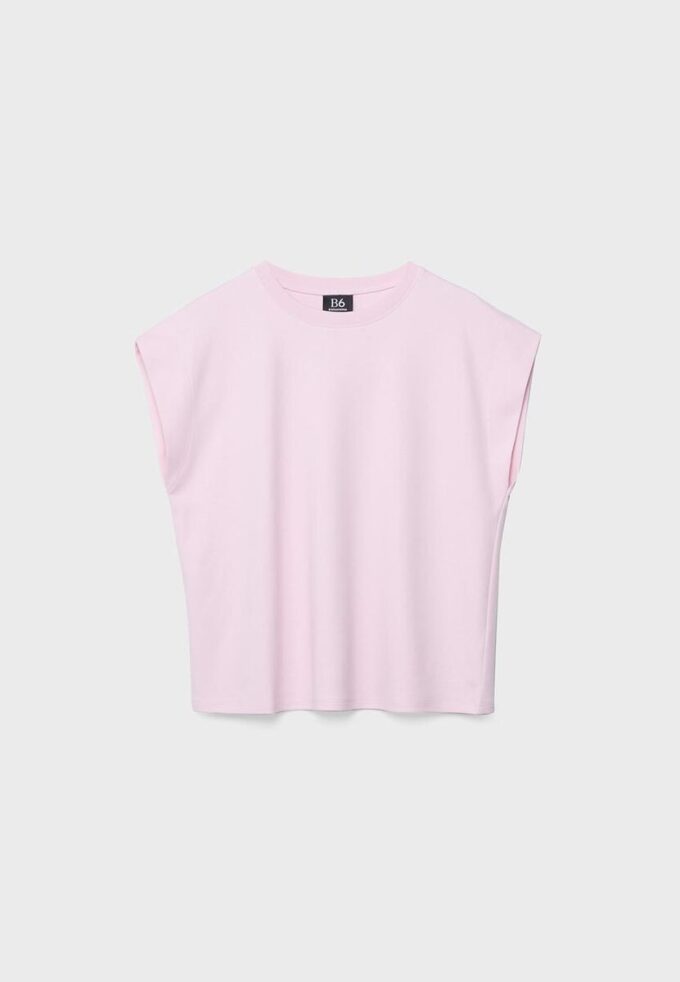 B06 Tricou de bază cu umeri coborâți