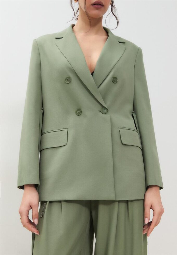Blazer cu curea Blazer cu curea
