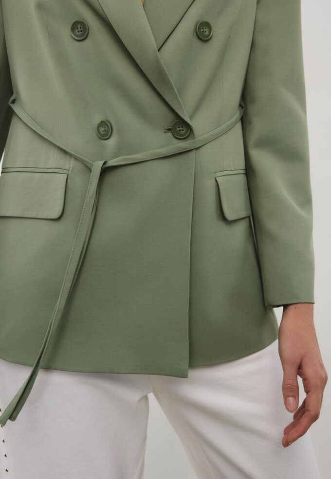 Blazer cu curea Blazer cu curea