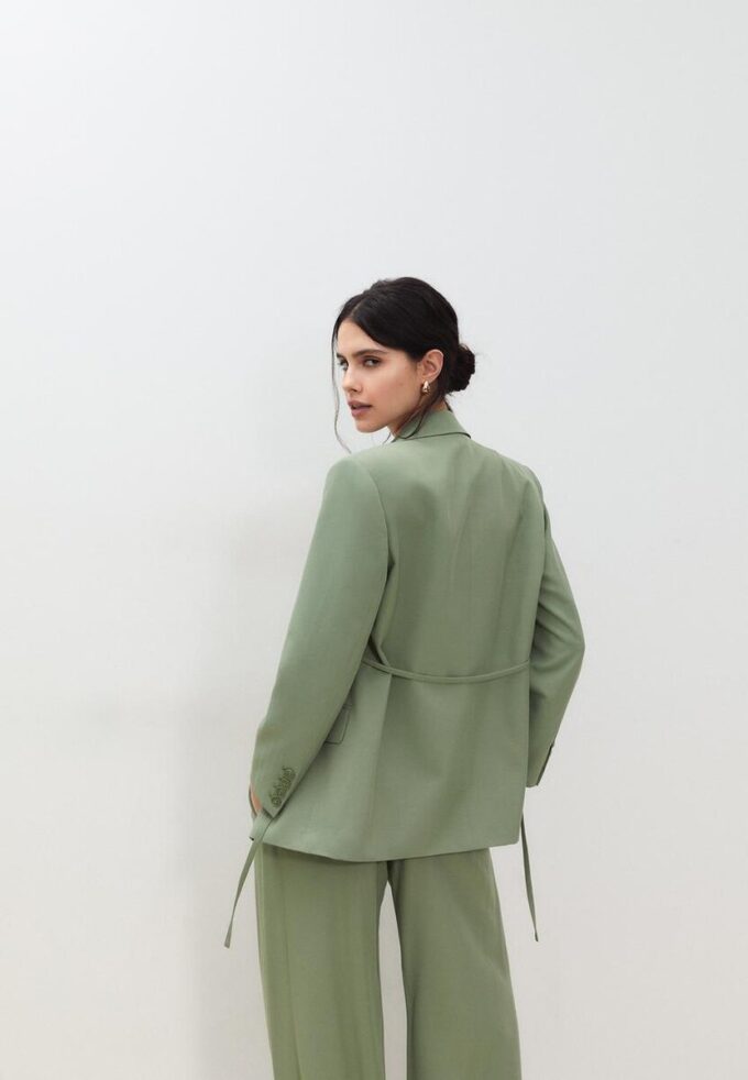 Blazer cu curea Blazer cu curea