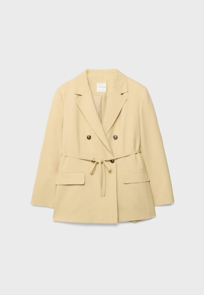 Blazer cu curea Blazer cu curea