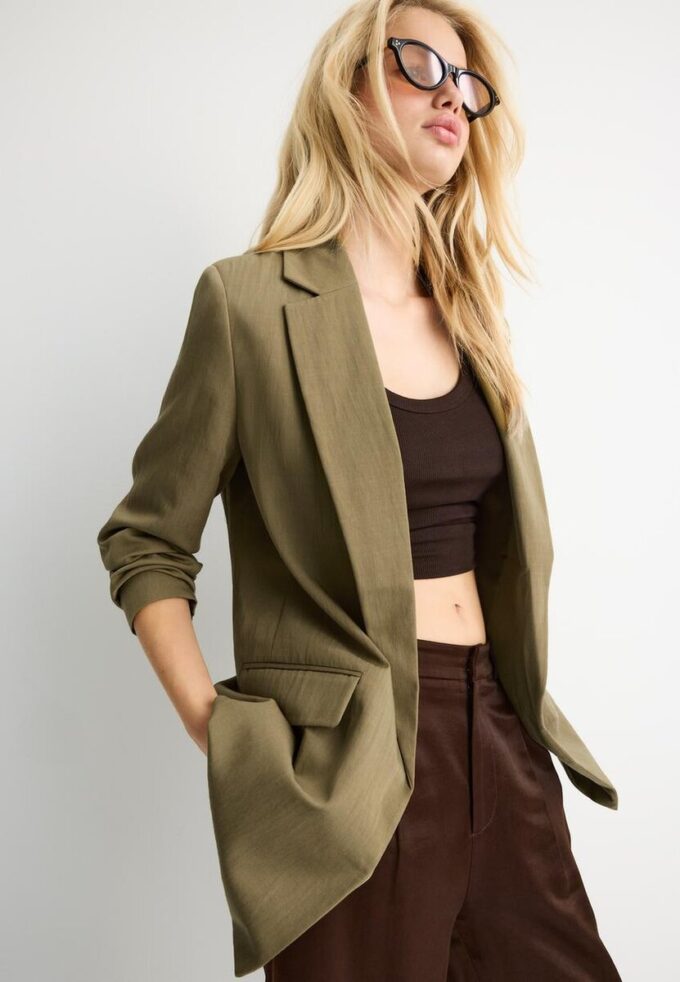 Blazer rustic de bază Blazer rustic de bază