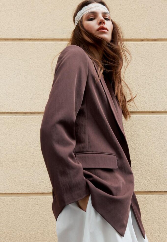 Blazer rustic de bază Blazer rustic de bază