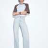 Blugi D92 cu croi drept și Wide Leg Blugi D92 cu croi drept și Wide Leg