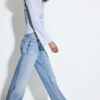 Blugi D92 cu croi drept și Wide Leg Blugi D92 cu croi drept și Wide Leg