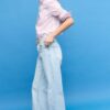 Blugi D92 cu croi drept și Wide Leg Blugi D92 cu croi drept și Wide Leg