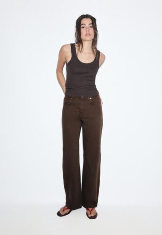 Blugi D92 cu croi drept și Wide Leg Blugi D92 cu croi drept și Wide Leg