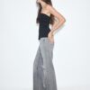 Blugi D92 cu croi drept și Wide Leg Blugi D92 cu croi drept și Wide Leg