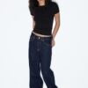 Blugi D92 cu croi drept și Wide Leg Blugi D92 cu croi drept și Wide Leg