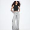 Blugi D92 cu croi drept și Wide Leg Blugi D92 cu croi drept și Wide Leg