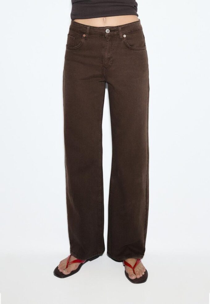 Blugi D92 cu croi drept și Wide Leg Blugi D92 cu croi drept și Wide Leg