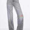 Blugi D92 cu croi drept și Wide Leg Blugi D92 cu croi drept și Wide Leg