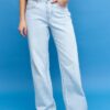 Blugi D92 cu croi drept și Wide Leg Blugi D92 cu croi drept și Wide Leg