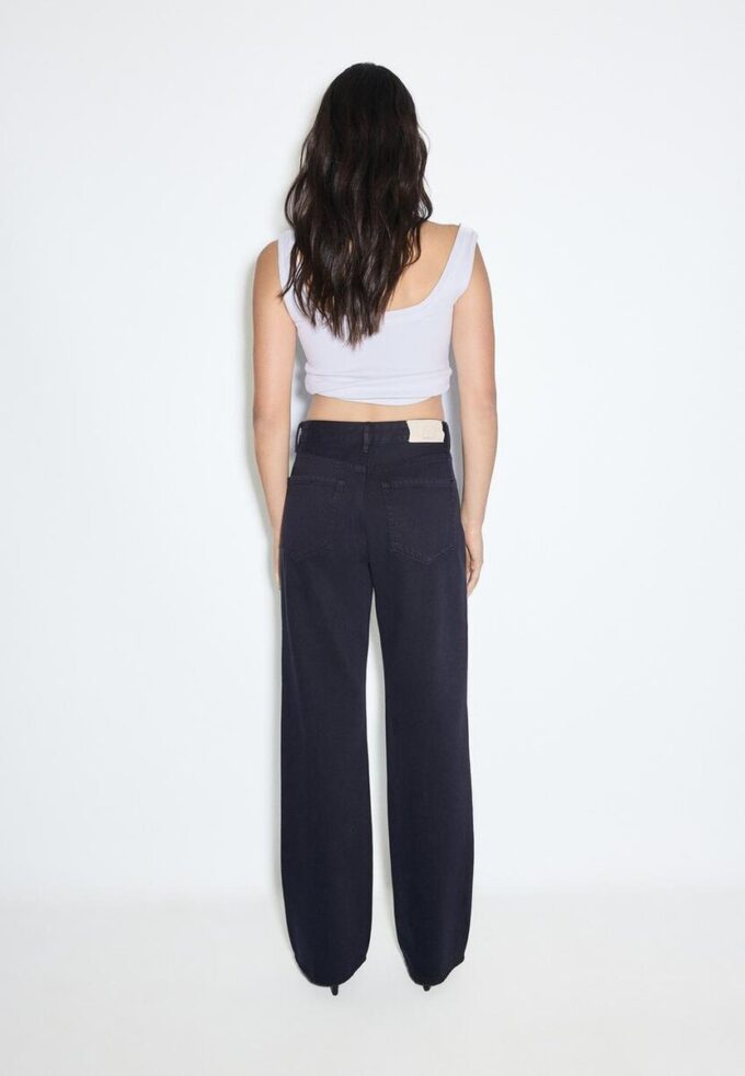 Blugi D92 cu croi drept și Wide Leg Blugi D92 cu croi drept și Wide Leg