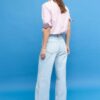 Blugi D92 cu croi drept și Wide Leg Blugi D92 cu croi drept și Wide Leg
