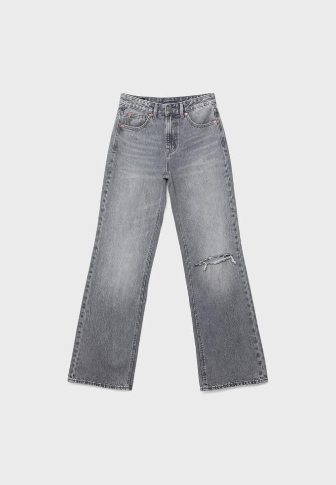 Blugi D92 cu croi drept și Wide Leg Blugi D92 cu croi drept și Wide Leg