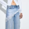 Blugi D92 cu croi drept și Wide Leg Blugi D92 cu croi drept și Wide Leg