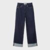 Blugi D92 cu croi drept și Wide Leg Blugi D92 cu croi drept și Wide Leg