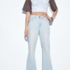 Blugi D92 cu croi drept și Wide Leg Blugi D92 cu croi drept și Wide Leg