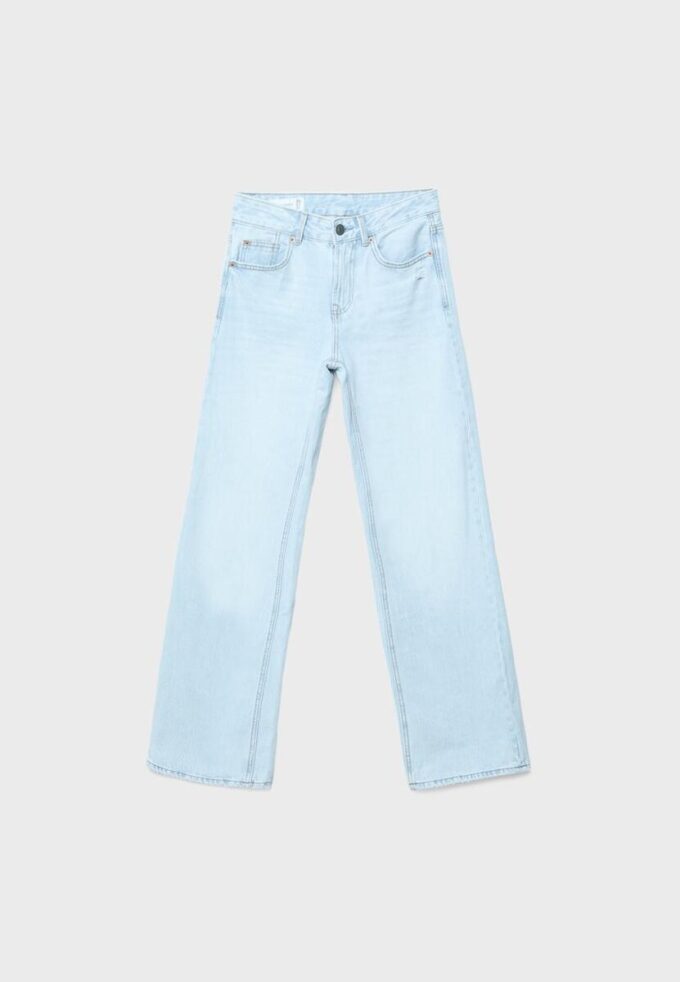 Blugi D92 cu croi drept și Wide Leg Blugi D92 cu croi drept și Wide Leg