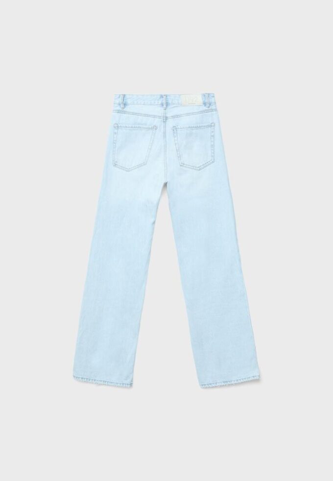 Blugi D92 cu croi drept și Wide Leg Blugi D92 cu croi drept și Wide Leg