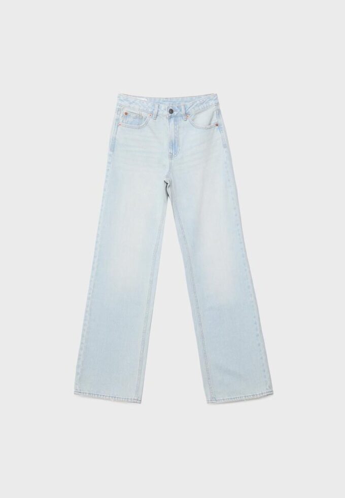 Blugi D92 cu croi drept și Wide Leg Blugi D92 cu croi drept și Wide Leg