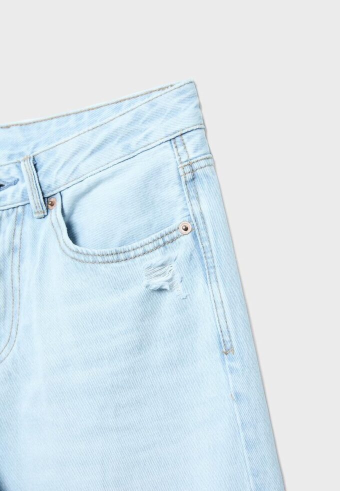 Blugi D92 cu croi drept și Wide Leg Blugi D92 cu croi drept și Wide Leg