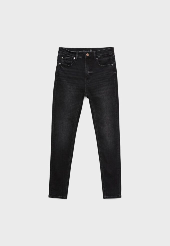 Blugi skinny cu talie normală Blugi skinny cu talie normală