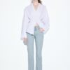 Blugi slim fit cu talie joasă Blugi slim fit cu talie joasă