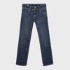 Blugi slim fit cu talie joasă Blugi slim fit cu talie joasă