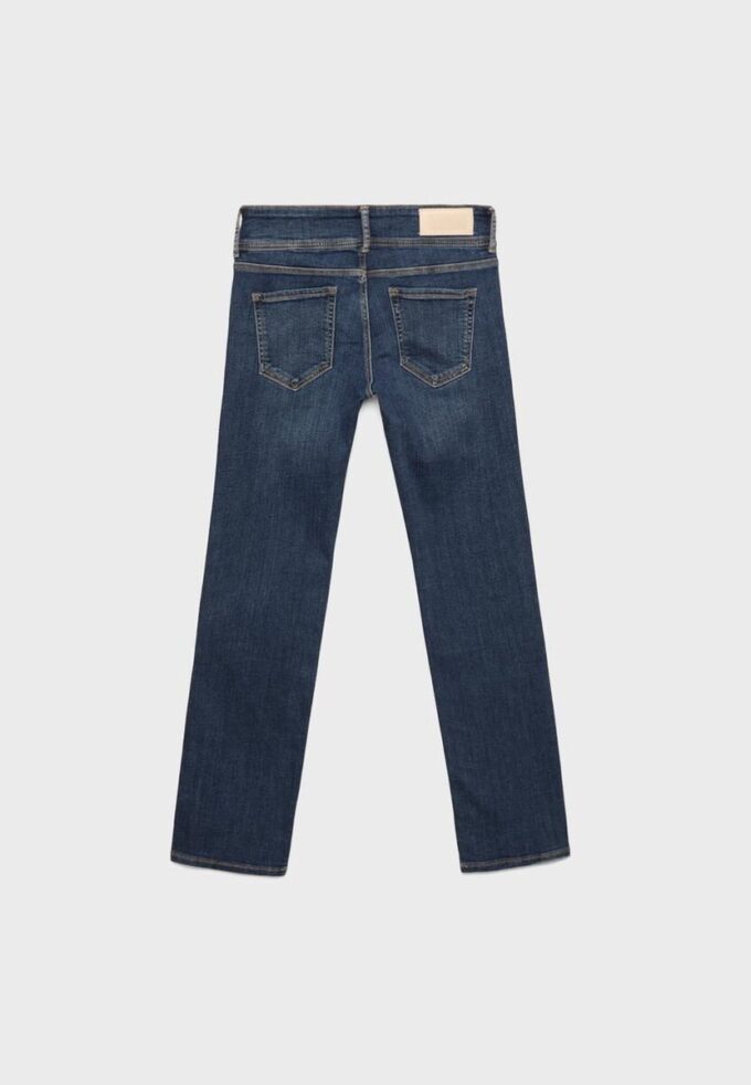 Blugi slim fit cu talie joasă Blugi slim fit cu talie joasă