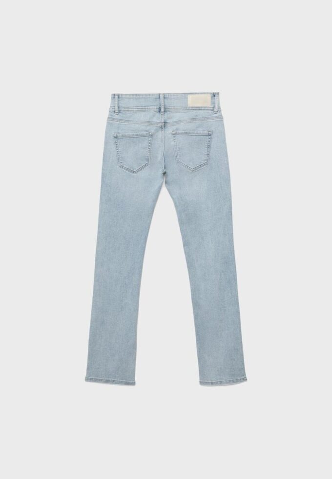 Blugi slim fit cu talie joasă Blugi slim fit cu talie joasă