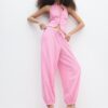 Bluză cu guler halter și nasturi în stil qipao Bluză cu guler halter și nasturi în stil qipao