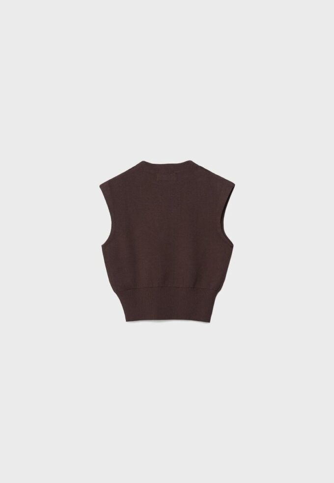 Bluză din tricot cu guler rotund