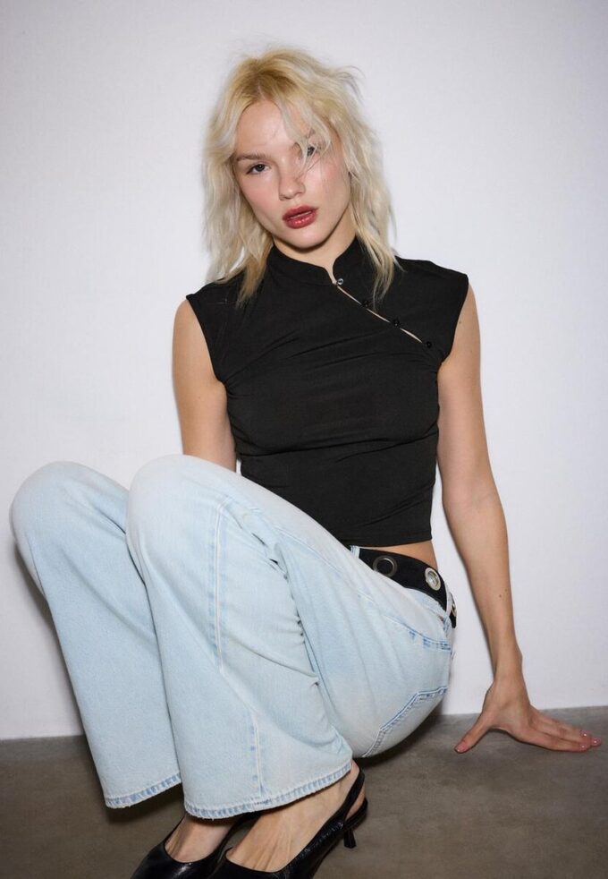 Bluză Qipao Top