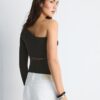 Body asimetric cu detalii transparente Body asimetric cu detalii transparente