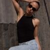 Body cu gât halter