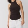 Body cu gât halter Body cu gât halter
