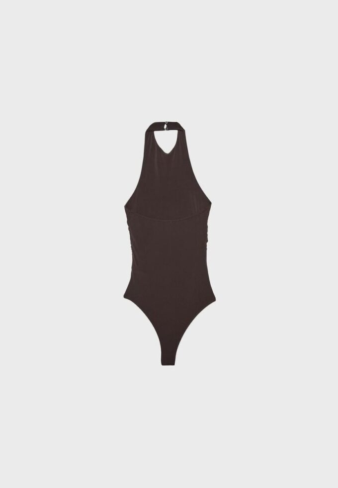 Body cu gât halter Body cu gât halter