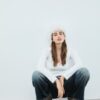 Body din poliamidă cu drapaj și decolteu în V Body din poliamidă cu drapaj și decolteu în V