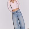 Bolero slim fit cu mâneci lungi