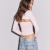 Bolero slim fit cu mâneci lungi