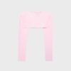 Bolero slim fit cu mâneci lungi