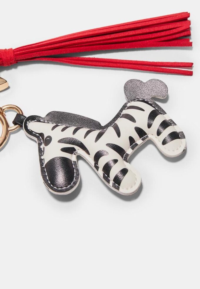 Breloc cu pandantiv Zebra