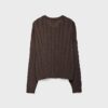 Cardigan cu nasturi, tricotat în stil „cable” Cardigan cu nasturi, tricotat în stil „cable”