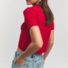 Cardigan din tricot cu guler în picioare și nasturi Cardigan din tricot cu guler în picioare și nasturi